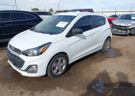 2020 Chevrolet Spark Fwd Ls Automatic z USA, uszkodzony, nr VIN KL8CB6SA7LC425310